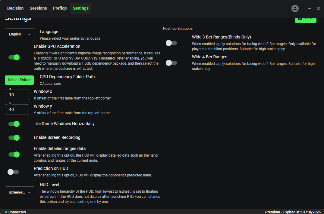 Customization Center